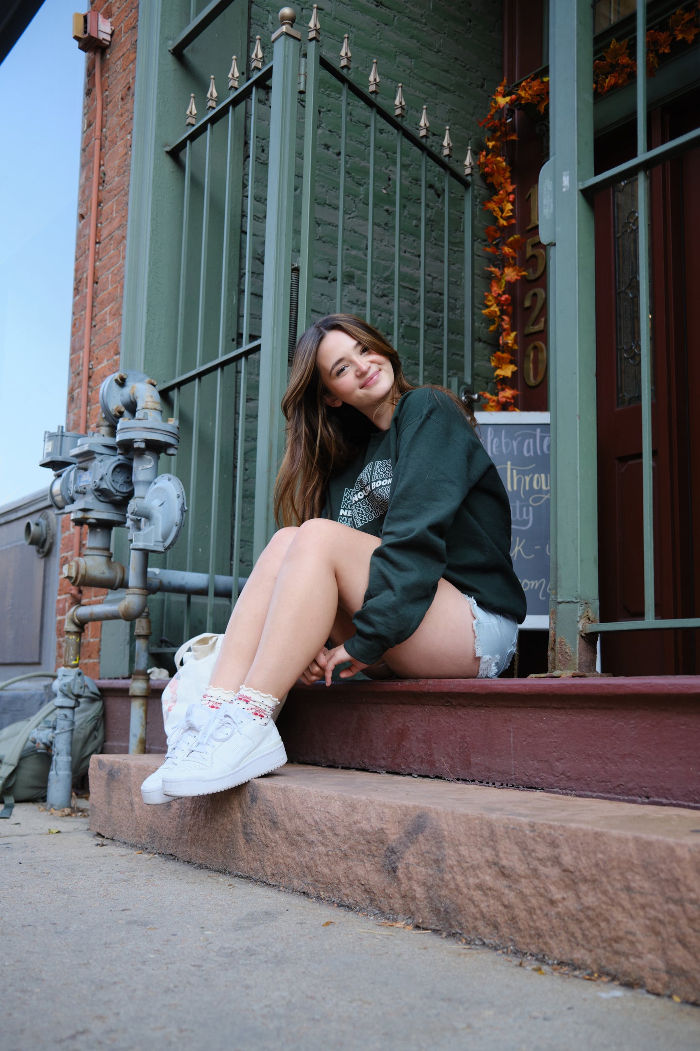 Never Enough Books Crewneck