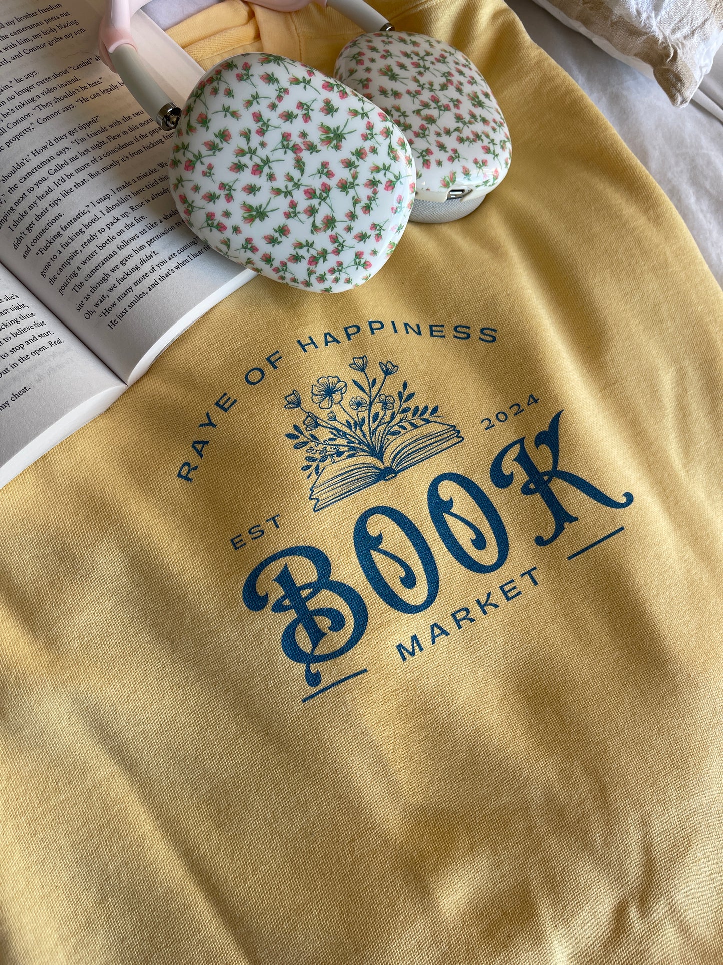 Book Market Logo Crewneck