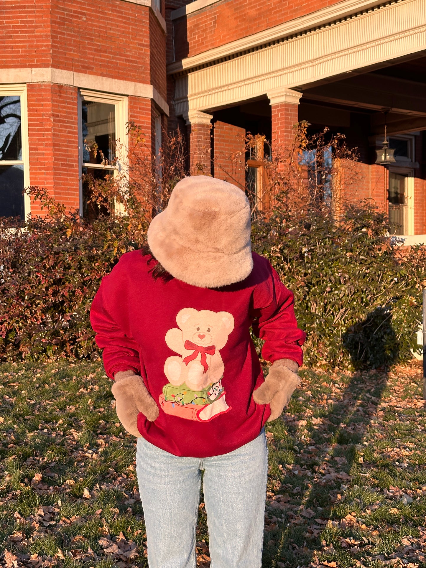 holiday Teddy crewneck